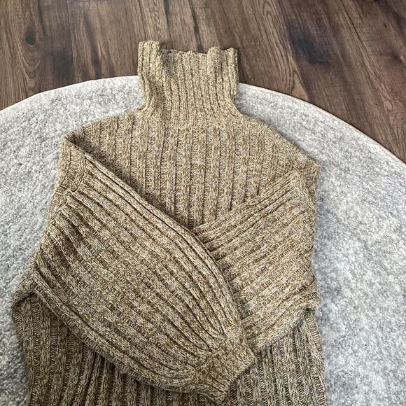 BNWoT | UO | S | Oversized Long Chunky Knit Turtleneck Sweater Dress - Picture 3 of 6